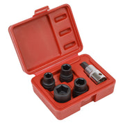 Sealey Brake Caliper Socket Set 5pc 1/2"Sq Drive VS0464 Sealey - Dynamic Drive