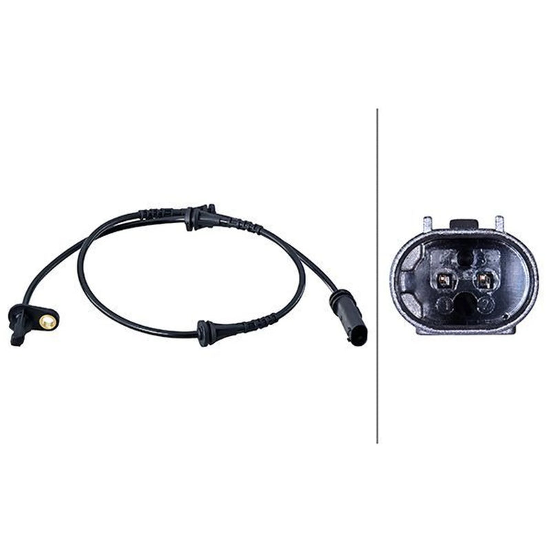Hella ABS Wheel Speed Sensor Front fits BMW X5 2018-2023