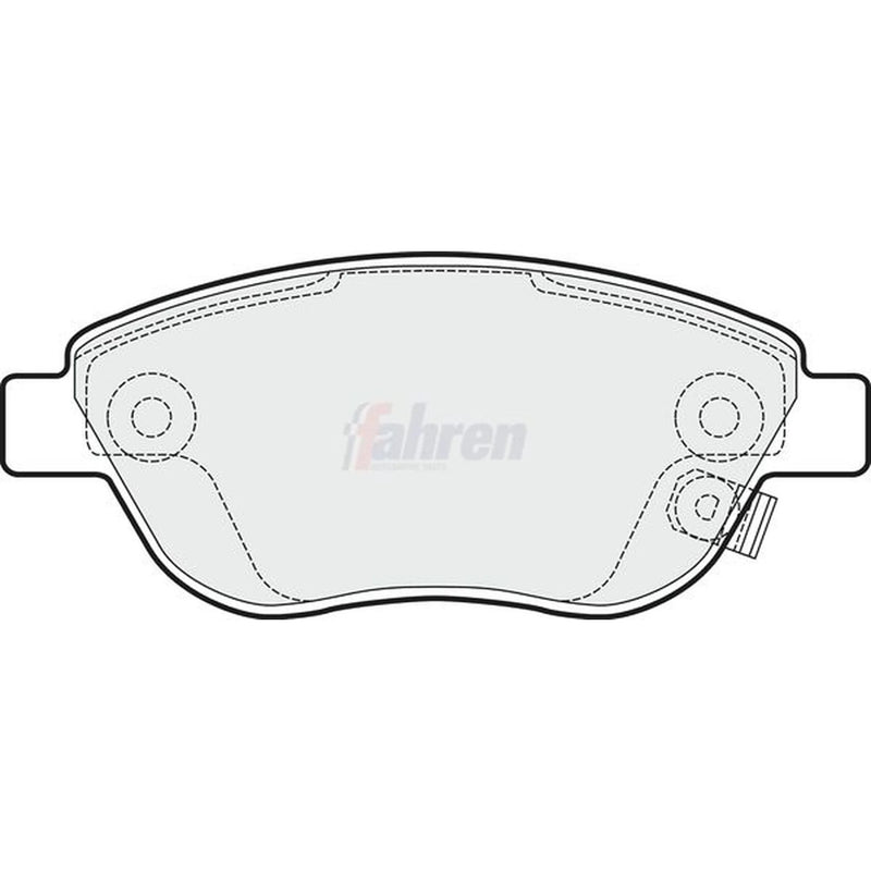 Fahren Front Brake Pad Set FBP3214