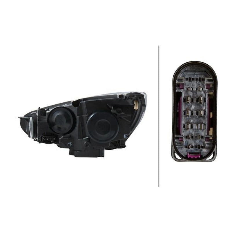 Hella Headlight Headlamp PY21W Right fits Ford Focus III 2010-2020