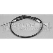 First Line Handbrake Cable Left Rear fits VW Multivan 2003-2009 2.5