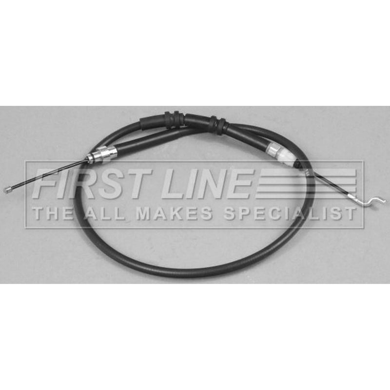 First Line Handbrake Cable Left Rear fits VW Multivan 2003-2009 2.5