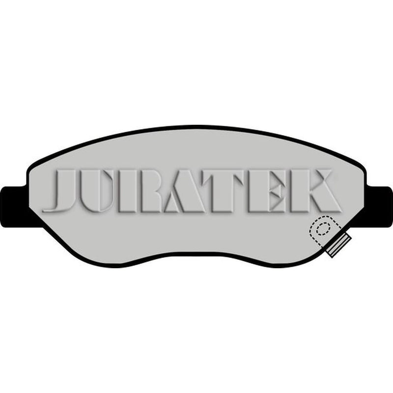 Juratek Front Brake Pad Set fits Opel Corsa D 2006-2014 1.4 1.7