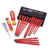 Draper XP1000 VDE Interchangeable Blade Screwdriver Set (18 Piece) 05776 Draper - Dynamic Drive