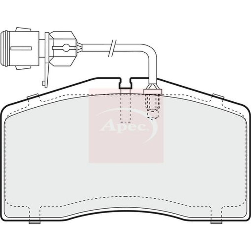 Apec Front Brake Pad Set fits Audi A8 D2 1998-2002 4.2