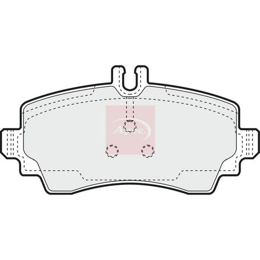 Apec Front & Rear Brake Discs & Pads fits Mercedes-Benz A-Class 1999-2004