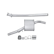 Hella Middle Silencer fits Autobianchi Y10 1990-1992 1.1
