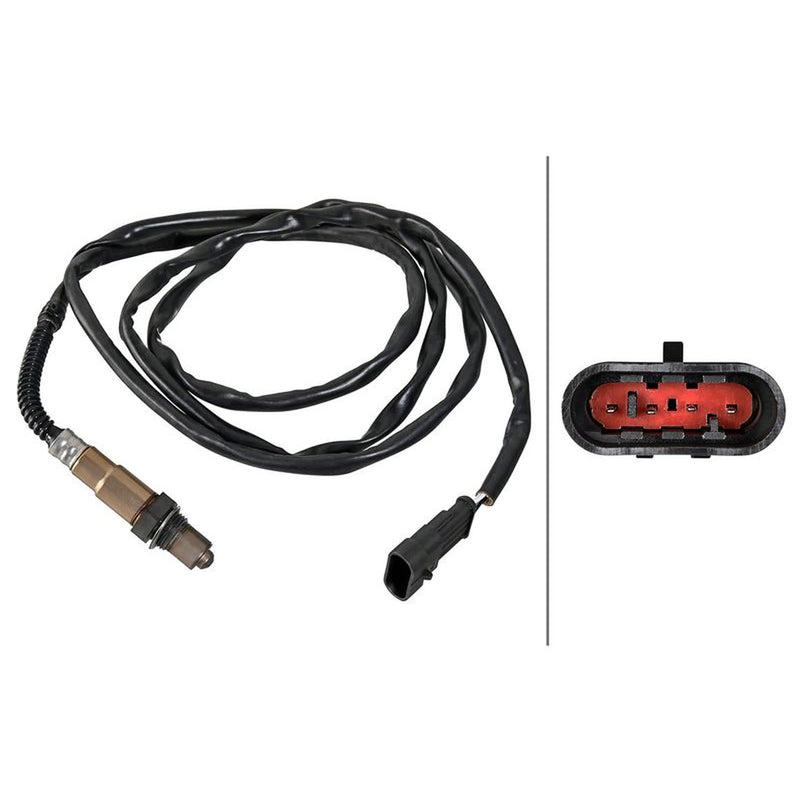 Hella O2 Lambda Oxygen Sensor after catalytic converter fits Alfa Romeo 147