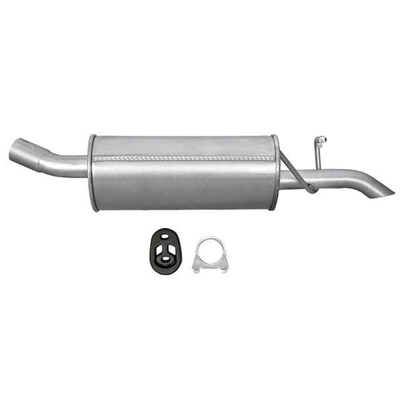 Hella End Silencer Rear fits Ford Fiesta 1989-1997 1.3 1.8