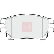 Apec Front Brake Pad Set fits Toyota Previa / Estima II 2000-2006 2.0 2.4