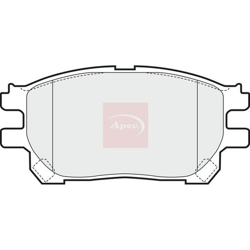 Apec Front Brake Pad Set PAD1445