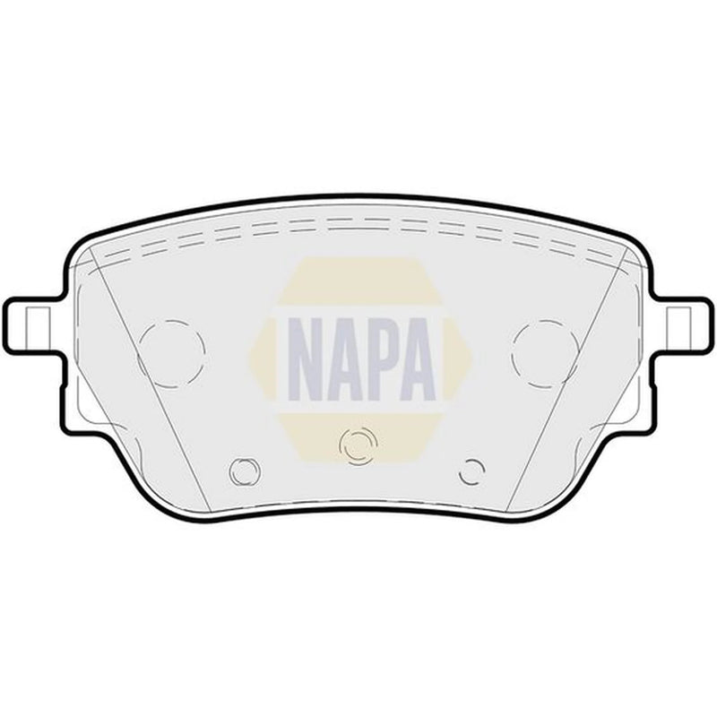 NAPA Rear Brake Pad Set fits Mercedes-Benz A-Class 2018-2020