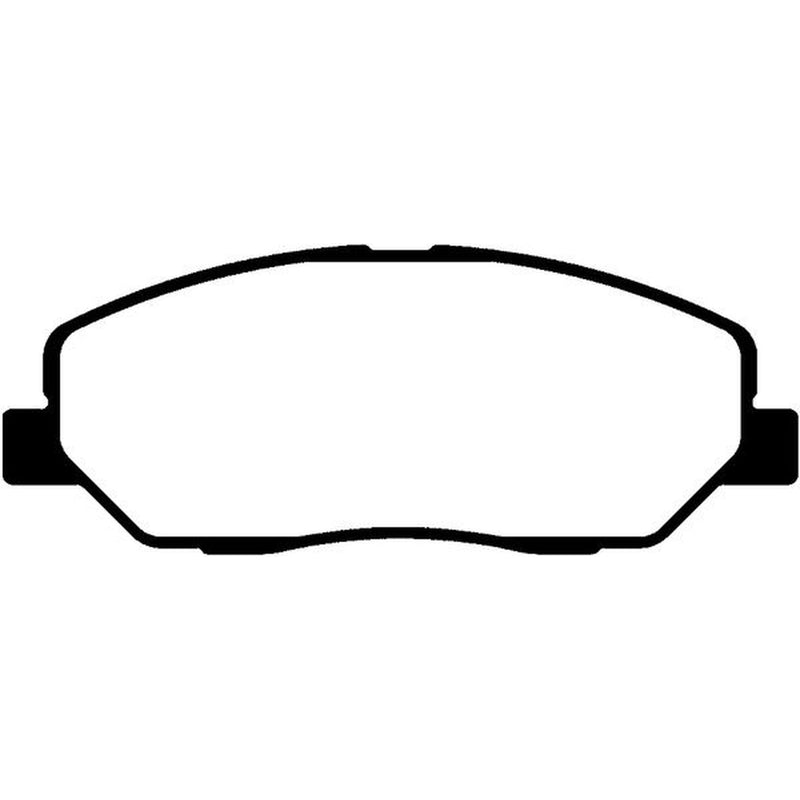 Abtex Front Brake Pad Set fits Hyundai Santa Fé II 2006-2012 2.0 2.2 2.4 2.7