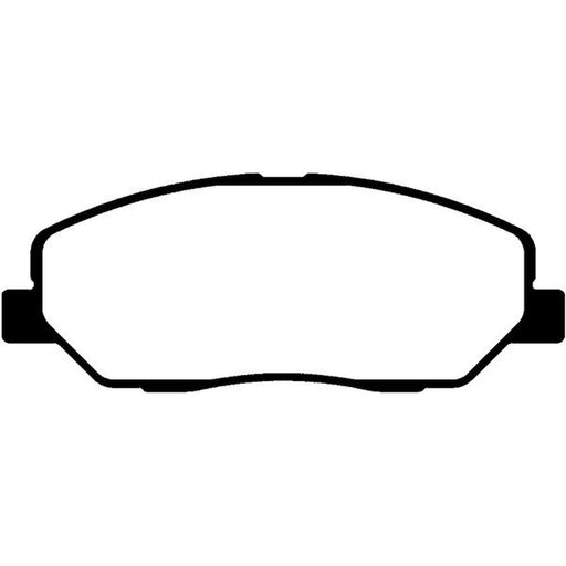 Abtex Front Brake Pad Set fits Hyundai Santa Fé II 2006-2012 2.0 2.2 2.4 2.7
