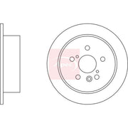 Apec Rear Brake Solid Discs & Pads fits Lexus Rx 2003-2015