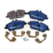 Borg & Beck Front Vented & Rear Vented Brake Discs & Pads fits BMW 1 2006-2011