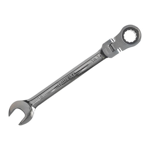 Faithfull Ratchet Combination Spanner Flex Head CV 16mm Faithfull - Dynamic Drive