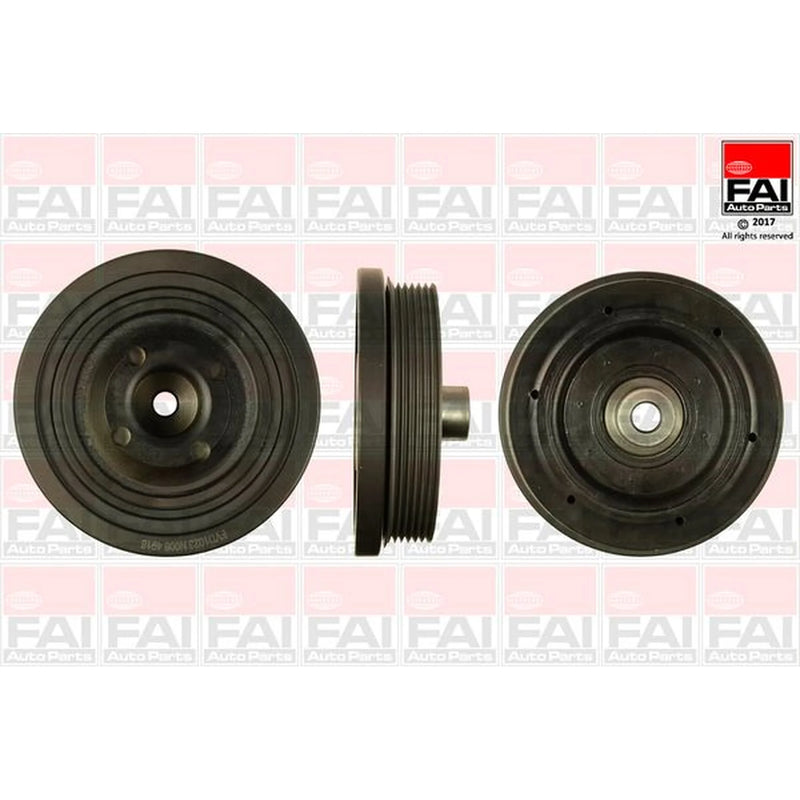 FAI Crank Shaft Belt Pulley fits Ford Focus I 2001-2004 1.8
