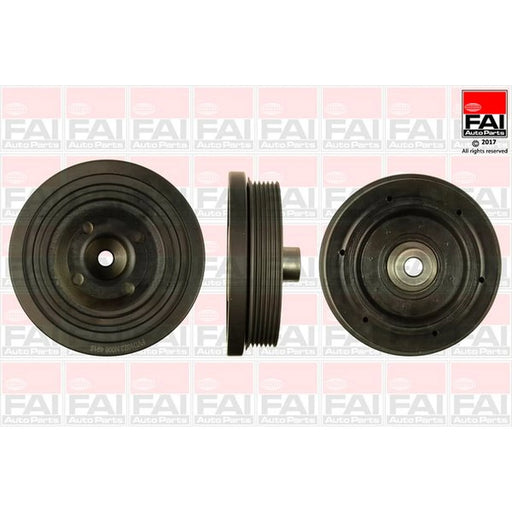 FAI Crank Shaft Belt Pulley fits Ford Focus I 2001-2004 1.8
