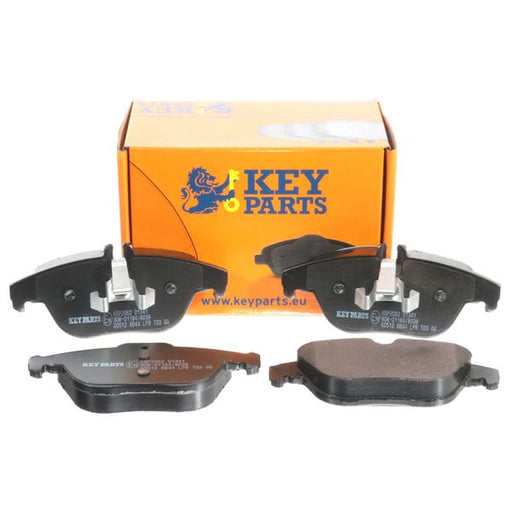 Key Parts 4 x Rear Brake Pad Set fits Mercedes-Benz C-Class 2007-2014