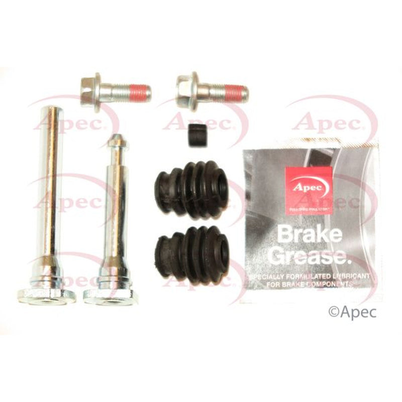 Apec Brake Caliper Guide Sleeve Kit Front Left fits Nissan Qashqai +2 2007-2014