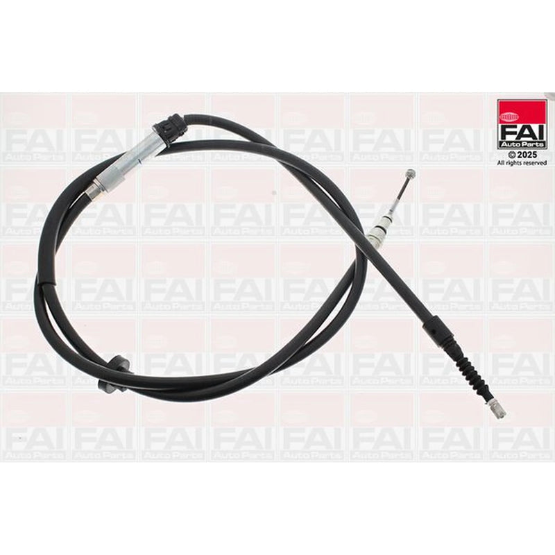 FAI Handbrake Cable Left Rear fits VW Passat B5 1996-2000