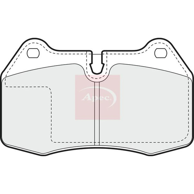 Apec Front Brake Pad Set PAD836