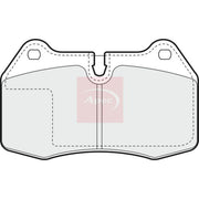 Apec Front Brake Vented Discs & Pads fits BMW 8 1993-1996