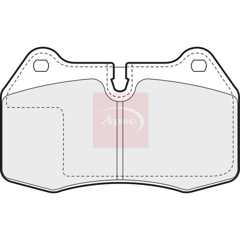 Apec Front Brake Vented Discs & Pads fits BMW 8 1993-1996