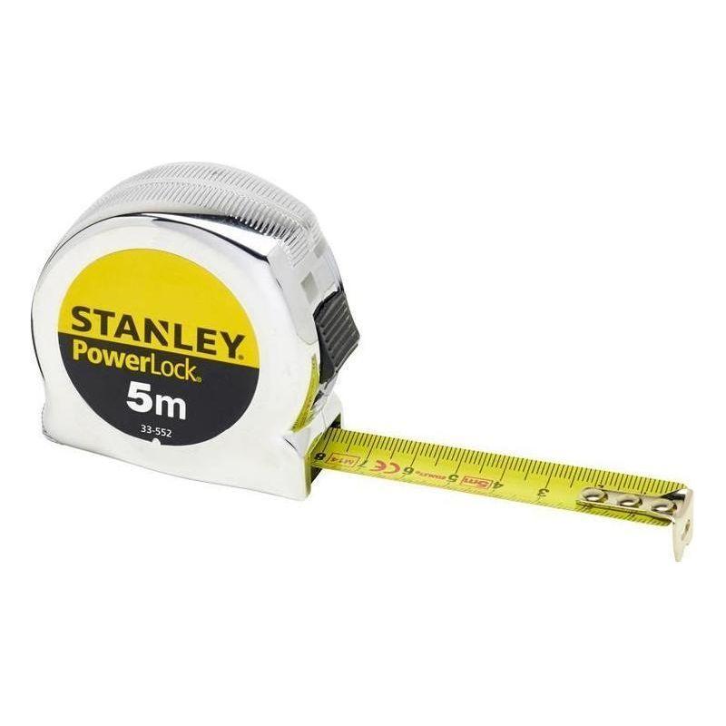 Stanley® Hand Tools PowerLock® Classic Pocket Tape 5m (Width 19mm) (Metric only) STANLEY® Hand Tools - NN4 Online