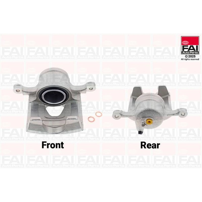 FAI Brake Caliper Assembly Front Right fits Chevrolet Spark 2010 on 1.0 1.2