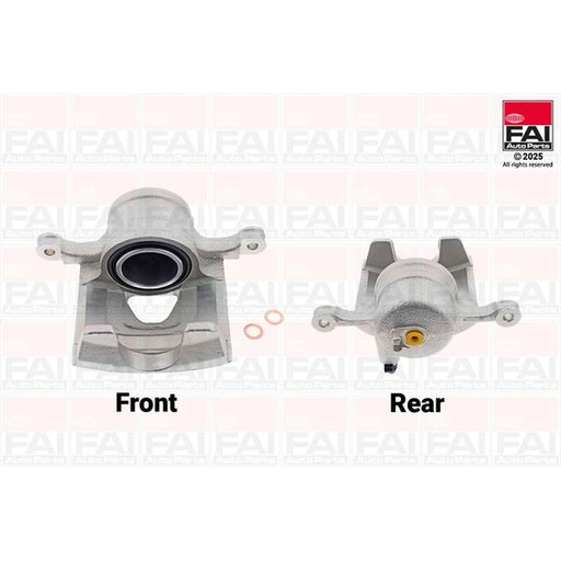FAI Brake Caliper Assembly Front Right fits Chevrolet Spark 2010 on 1.0 1.2