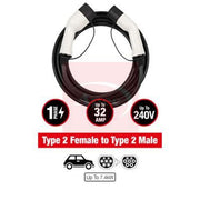 Apec Electric Vehicle Charging Cable Charging plug type 2 fits Aiways U5 2020 on