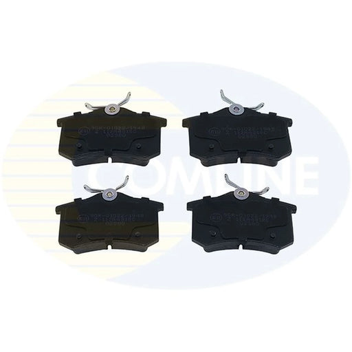 Comline 4 x Rear Brake Pad Set fits Opel Corsa F 2019 on 1.2 1.5