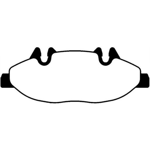 Abtex Front Brake Pad Set fits Mercedes-Benz Viano 2003-2006