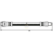 NAPA Brake Hydraulic Hose Line Rear NBH1022