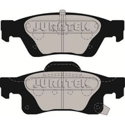 Juratek Rear Brake Pad Set fits Jeep Grand Cherokee 2013 on 3.0 5.7