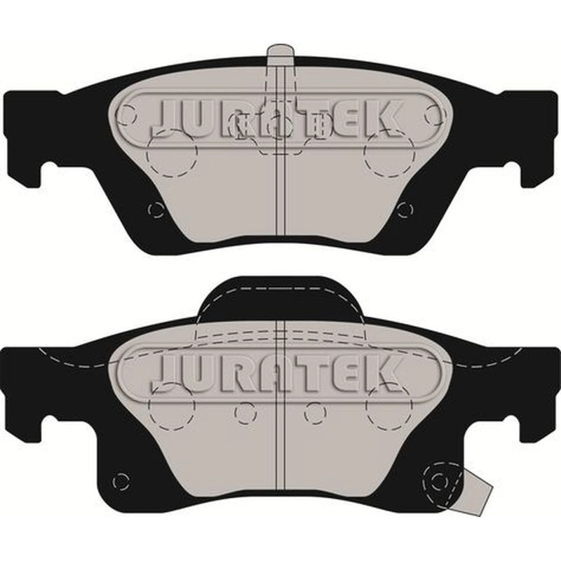 Juratek Rear Brake Pad Set fits Jeep Grand Cherokee 2013 on 3.0 5.7