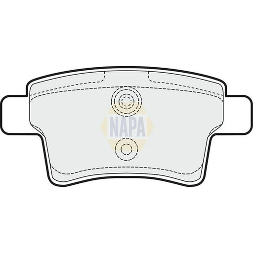 NAPA Rear Brake Pad Set NBP1417