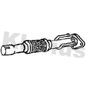 Klarius Exhaust Pipe OD fits Fiat Fiorino Box Body/Mpv 2007 on 1.3