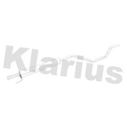 Klarius Box With Centre Pipe Centre fits Opel Meriva A 2003-2010 1.6