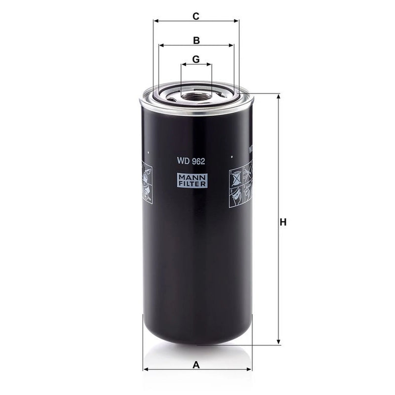 MANN-FILTER Automatic Transmission Hydraulic Filter