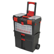 Sealey Mobile Tool Chest with Tote Tray & Removable Assortment Box AP850 Sealey  - Dynamic Drive
