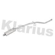 Klarius Box With Centre Pipe Centre fits Peugeot 206 2000-2009 1.6