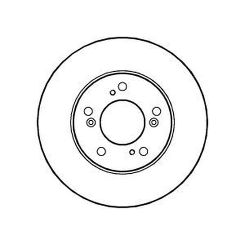 Abtex Front & Rear Brake Discs & Pads fits Honda Integra 1993-2001 1.8