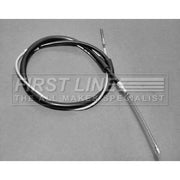 First Line Handbrake Cable Left Rear fits VW Passat B3 1988-1997 1.6 1.8 1.9 2.0