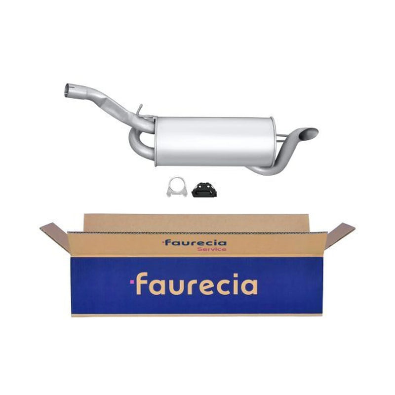 Hella End Silencer Rear fits Fiat Stilo 2001-2007 1.8 2.4