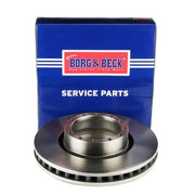 Borg & Beck 2 x Vented Front Brake Discs BBD32938