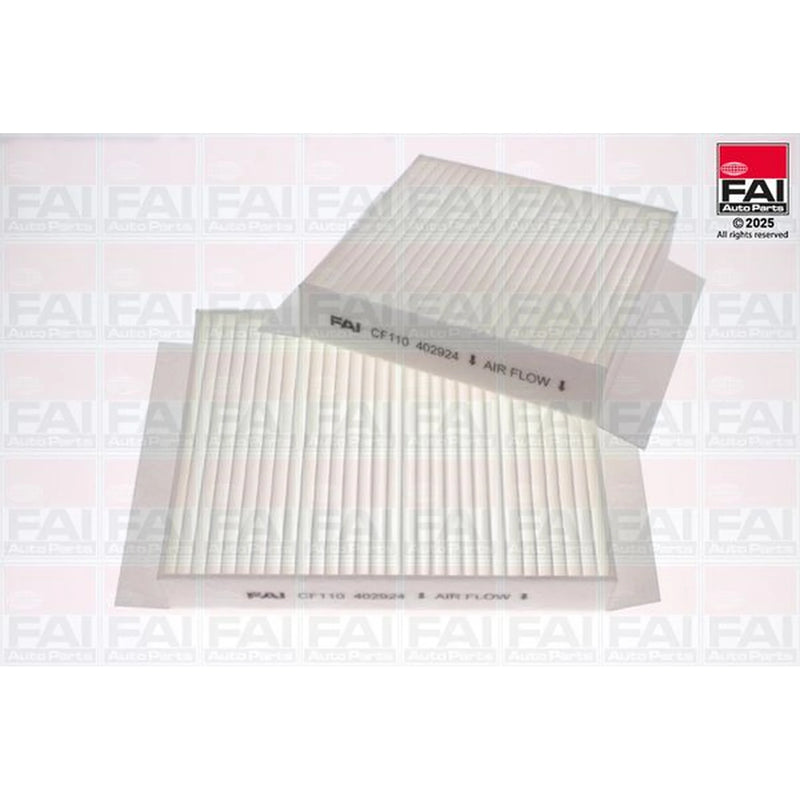 FAI Cabin Air Filter (Pollen Filter) fits Citroën C3 II 2009-2016