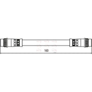 Apec Brake Hydraulic Hose Line inner HOS4062